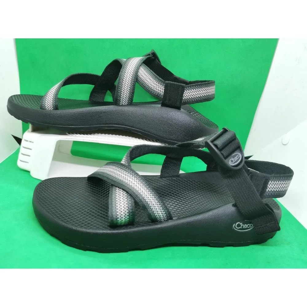 Chaco Z/1 Classic Split Gray Comfortable Sandal Men's US Size 10 Great